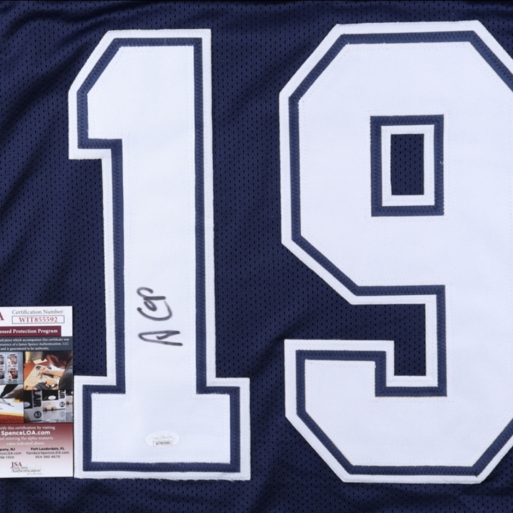 Amari Cooper #19 Dallas Cowboys Autographed Jersey (JSA certificate sticker)